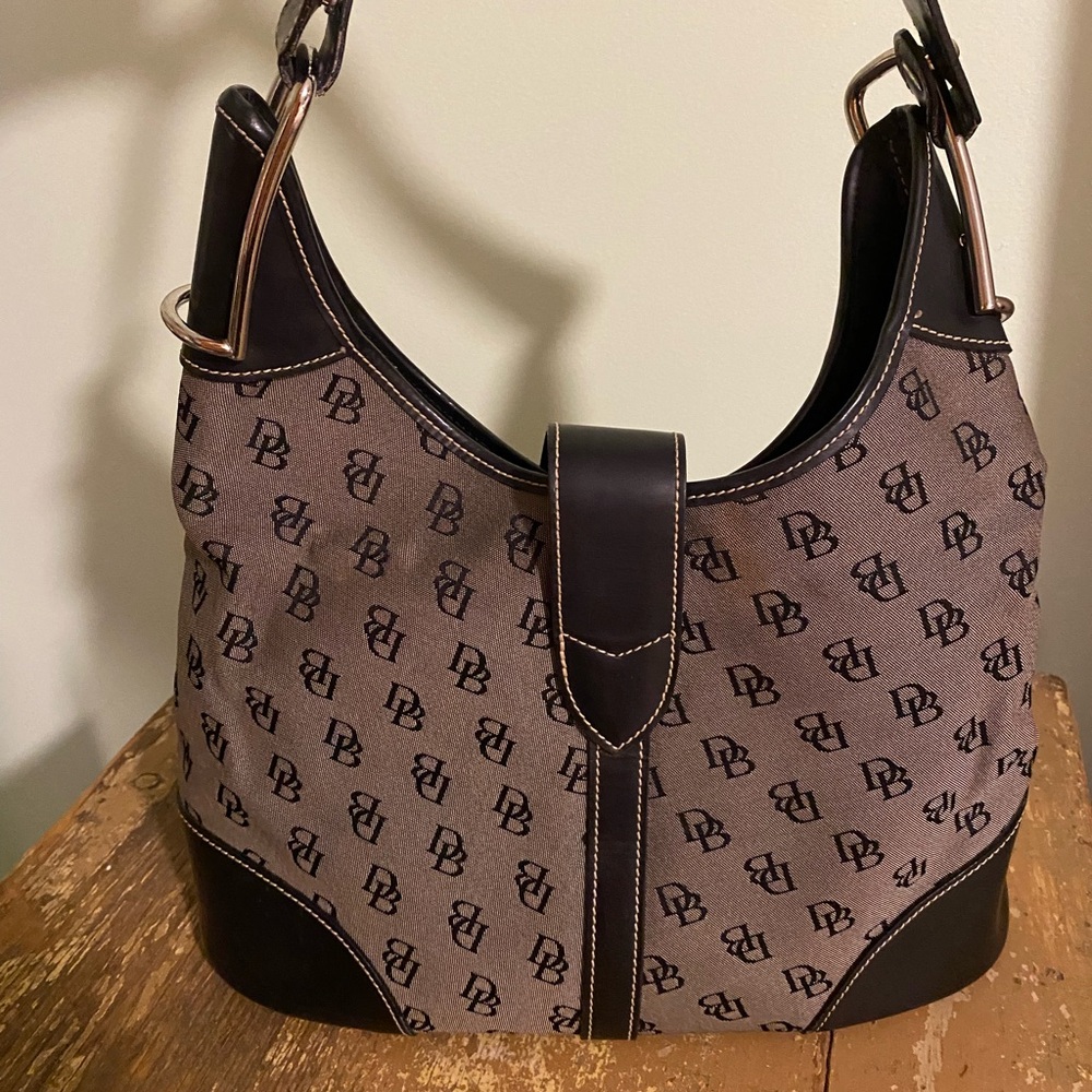 Dooney & Bourke Black and Gray Women's Bag - Picture 5 of 8
